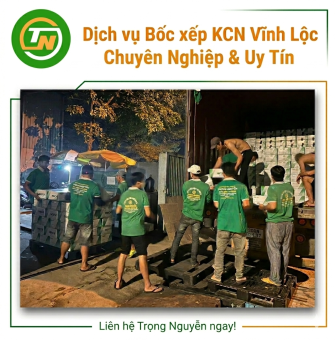 Dịch vụ bốc xếp khu công nghiệp Vĩnh Lộc chuyên nghiệp và uy tín
