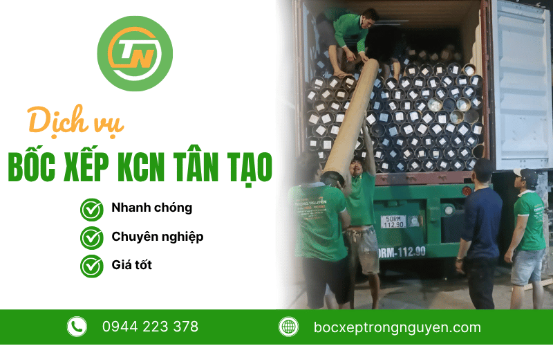 bốc xếp KCN Tân Tạo