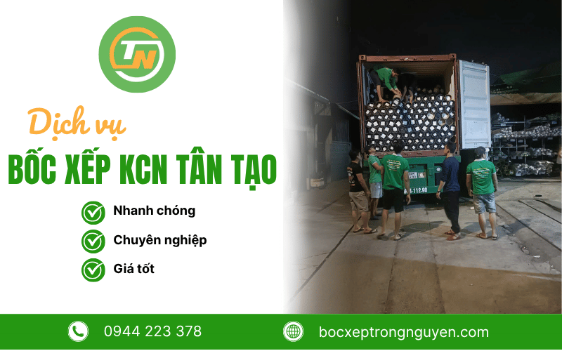 bốc xếp KCN Tân Tạo