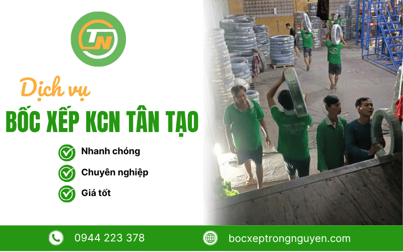 bốc xếp KCN Tân Tạo